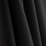 Flach Feinsatin Schwarz - Ribes y Casals
