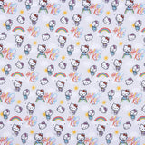 Hello Kitty Lizensierte Popeline Grau - Ribes y Casals