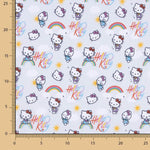 Hello Kitty Lizensierte Popeline Grau - Ribes y Casals