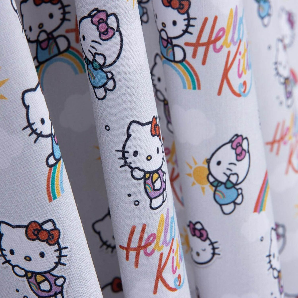 Hello Kitty Lizensierte Popeline Grau - Ribes y Casals