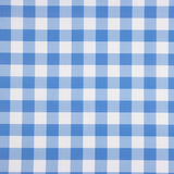 Perkal bedruckte blaue Quadrate - Ribes y Casals
