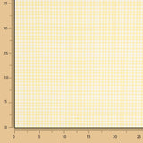Perkal Gedruckte Quadrate Mini Gelb - Ribes y Casals