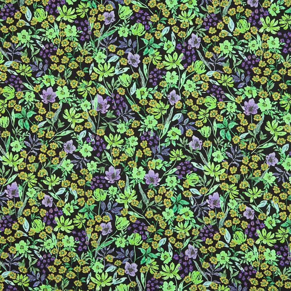 Viskose Petunie Grüne Blume - Ribes y Casals