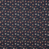 Vintage Ball Print Popeline Nachtblau - Ribes y Casals