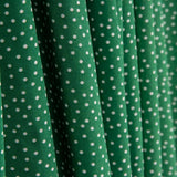 Viskose Mini Dots Grün - Ribes y Casals