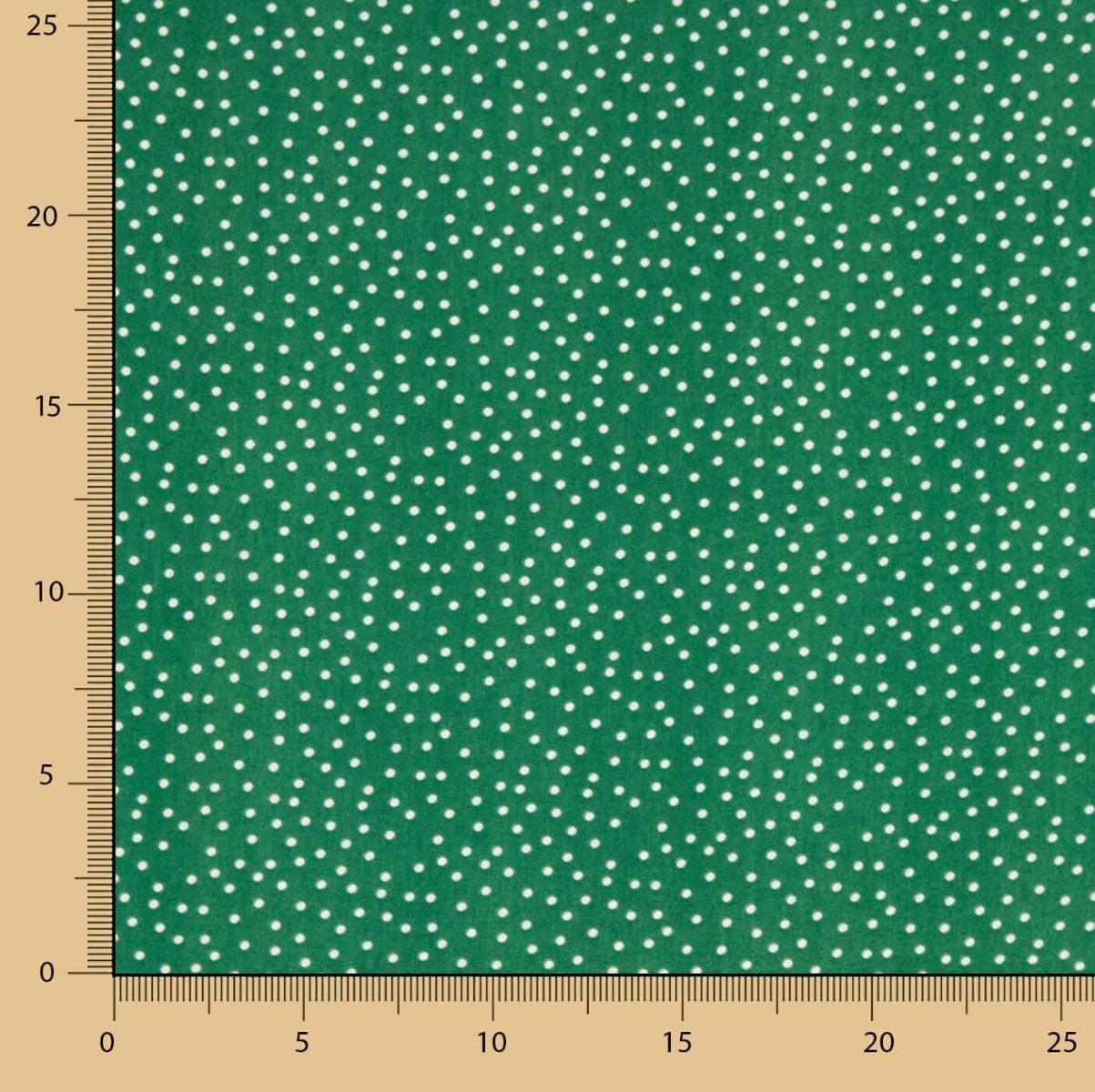 Viskose Mini Dots Grün - Ribes y Casals