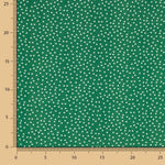 Viskose Mini Dots Grün - Ribes y Casals