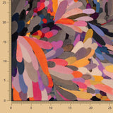 Viskose Retal Aurora Floral 60 x 145 cm - Ribes y Casals