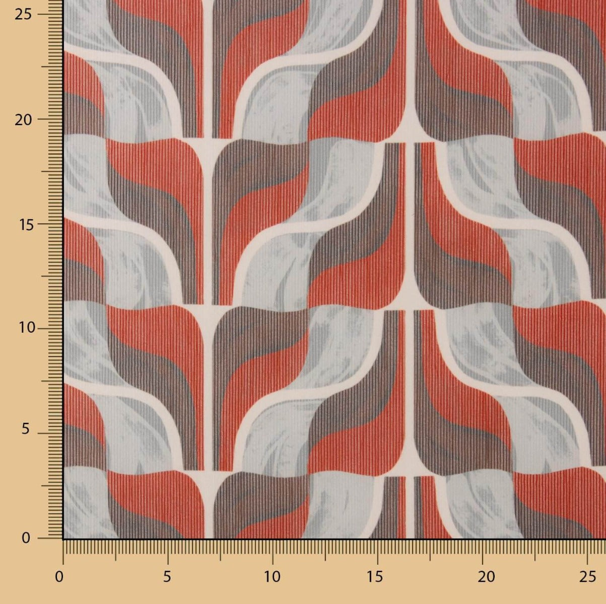 Retro Wave Polyester-Gaze - Ribes y Casals