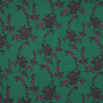 Voile Viskose Rose Cascade Grün - Ribes y Casals