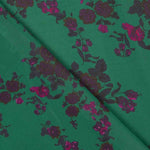 Voile Viskose Rose Cascade Grün - Ribes y Casals