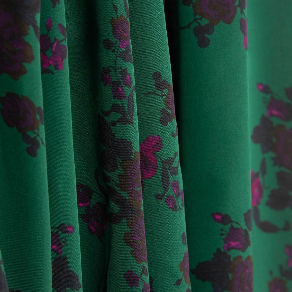 Voile Viskose Rose Cascade Grün - Ribes y Casals