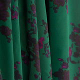 Voile Viskose Rose Cascade Grün - Ribes y Casals