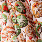 Weihnachtsplätzchen aus Baumwollpopeline - Ribes y Casals