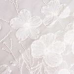 Brautkleid aus Tüll mit Strass und gestickten Blumen – Elegance - Ribes y Casals