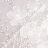 Brautkleid aus Tüll mit Strass und gestickten Blumen – Elegance - Ribes y Casals