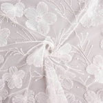 Brautkleid aus Tüll mit Strass und gestickten Blumen – Elegance - Ribes y Casals
