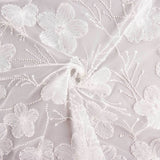 Brautkleid aus Tüll mit Strass und gestickten Blumen – Elegance - Ribes y Casals