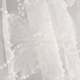 Brautkleid aus Tüll mit Strass und gestickten Blumen – Elegance - Ribes y Casals