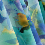 Voile Baumwolle Savage Blau - Ribes y Casals