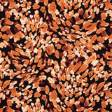 Krepp Viskose Nebel Orange - Ribes y Casals