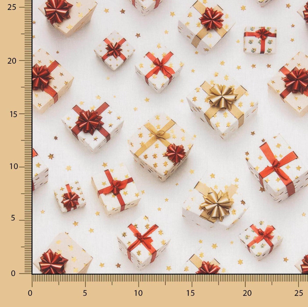 Popeline Baumwolle Weihnachtsgeschenk - Ribes y Casals