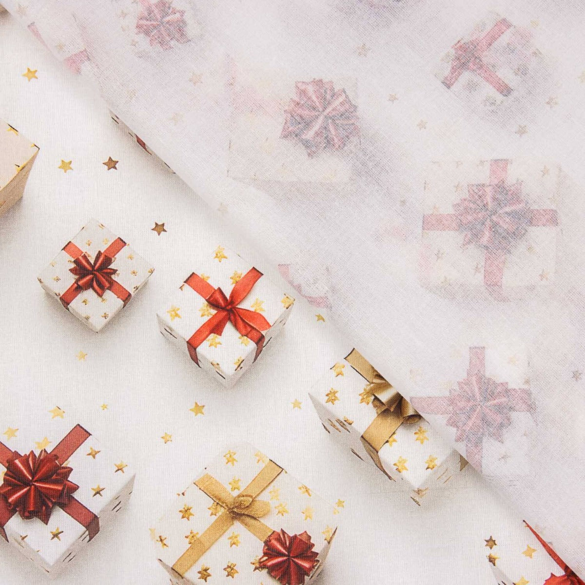 Popeline Baumwolle Weihnachtsgeschenk - Ribes y Casals