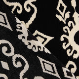Viskose Bambula mit Ikat-Muster „Nocturno“ - Ribes y Casals