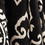 Viskose Bambula mit Ikat-Muster „Nocturno“ - Ribes y Casals