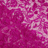 Magenta Rosa Blonda mit Pailletten Mini - Ribes y Casals