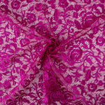 Magenta Rosa Blonda mit Pailletten Mini - Ribes y Casals