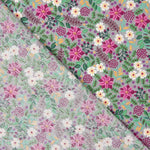 Popeline Jardin Silvestre Grau - Ribes y Casals
