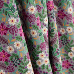 Popeline Jardin Silvestre Grau - Ribes y Casals