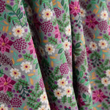 Popeline Jardin Silvestre Grau - Ribes y Casals