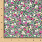 Popeline Jardin Silvestre Grau - Ribes y Casals