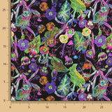 Krepp Viskose Blumen Giselle - Ribes y Casals