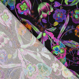 Krepp Viskose Blumen Giselle - Ribes y Casals