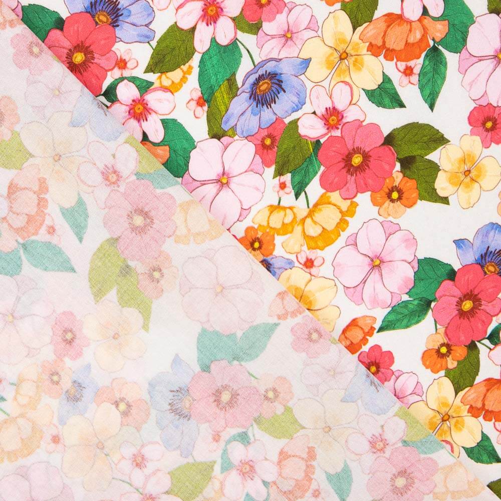 Viskose Blumen Romane - Ribes y Casals