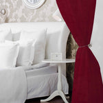 Flammenhemmender Samt 300cm Rubinrot - Ribes y Casals