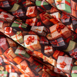 Baumwolle Popeline Weihnachtsgeschenk Farben - Ribes y Casals