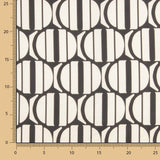 Satin-Polyester-Stoffrest geometrisch – verschiedene Maße x Breite 155 cm - Ribes y Casals