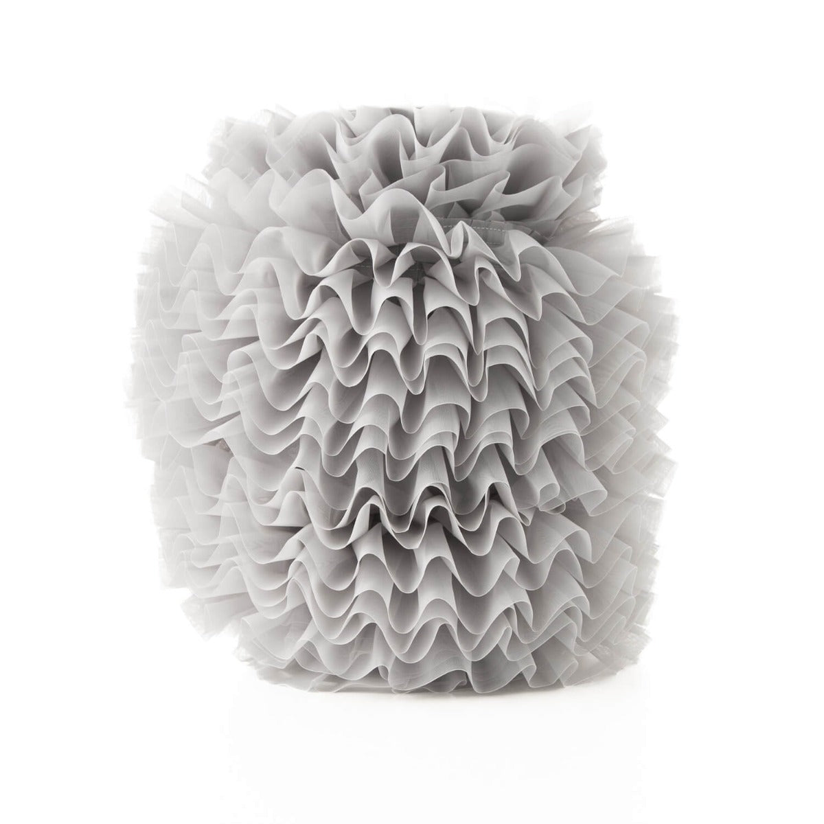 Plissiertes Garrucha-Band 6 cm Grau - Ribes y Casals