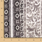 Klassischer Kaschmir-Print aus Polyester-Satin - Ribes y Casals