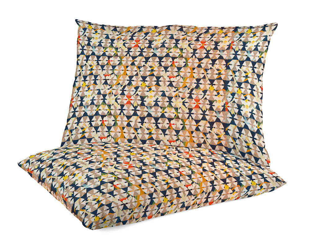 Halb Panama Geometrisch Mokka - Ribes y Casals