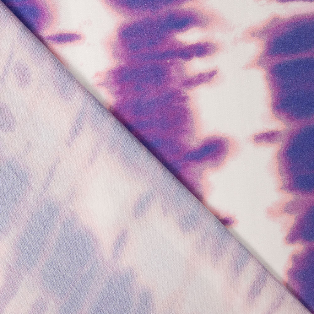 Viskose Tie-dye Anouk Lila - Ribes y Casals