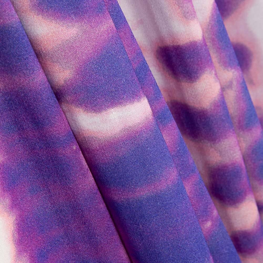 Viskose Tie-dye Anouk Lila - Ribes y Casals