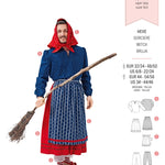 Schnittmuster Burda 2366 Hexe - Ribes y Casals