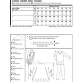 Burda Schnittmuster 2370 Geist - Ribes y Casals