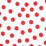 Koshibo Polka Dots 33mm Weiß-Rot - Ribes y Casals