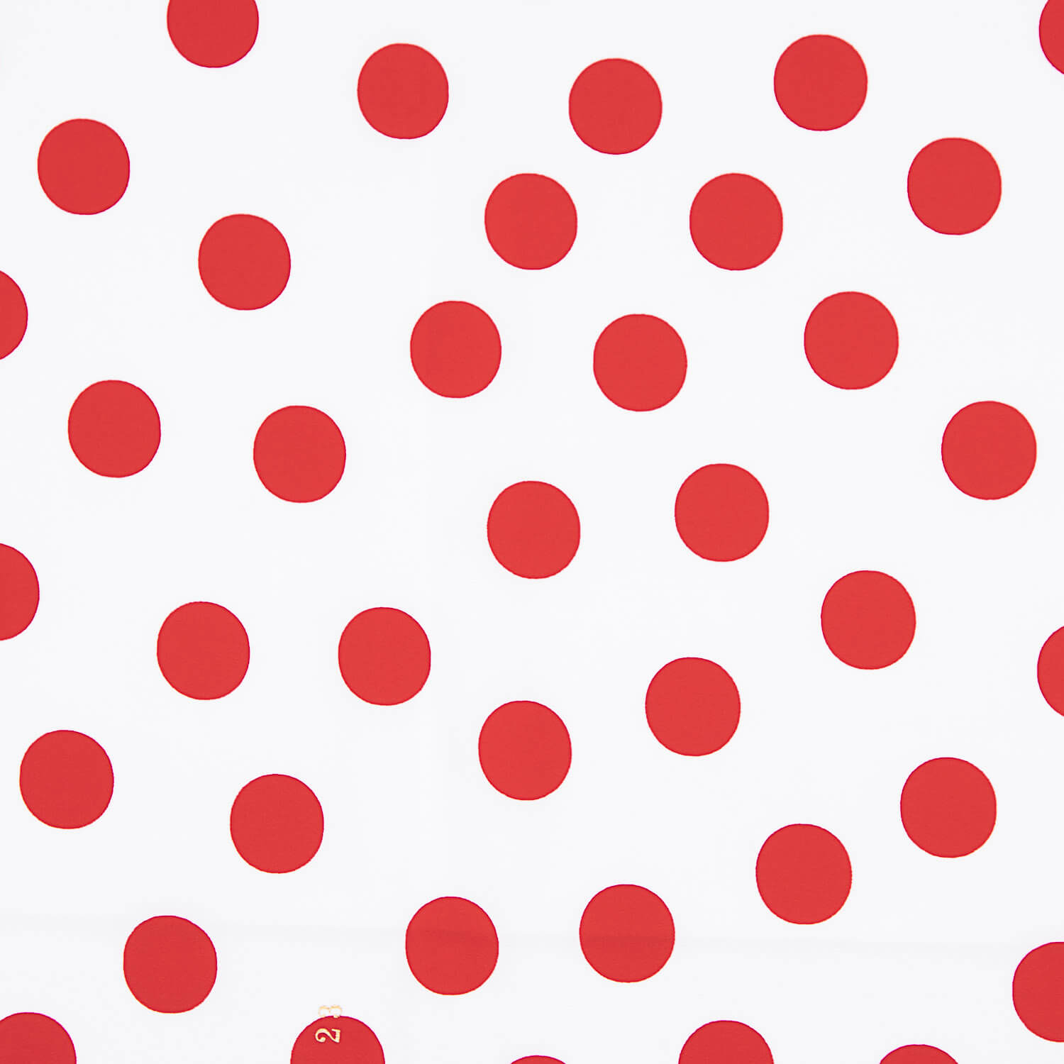 Koshibo Polka Dots 33mm Weiß-Rot - Ribes y Casals